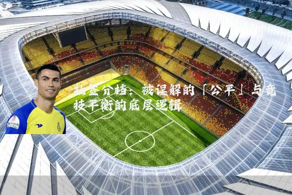 抽签分档:被误解的「公平」与竞技平衡的底层逻辑